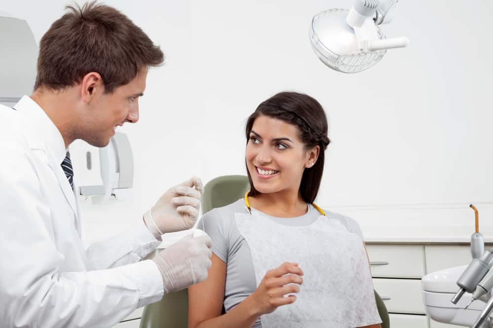 Dentist and paitent - The Dentist Walsall