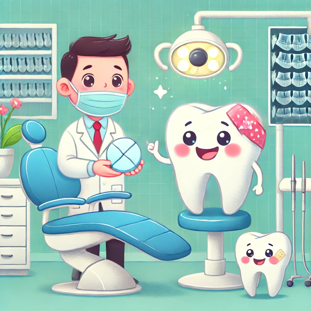 Dentist explaining when antibiotics are needed for dental infections and treatments.
