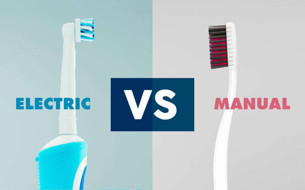 Electric-v-Manual Toothbrush - Information by The Dentist West Midlands - Dr Rikki Dhody
