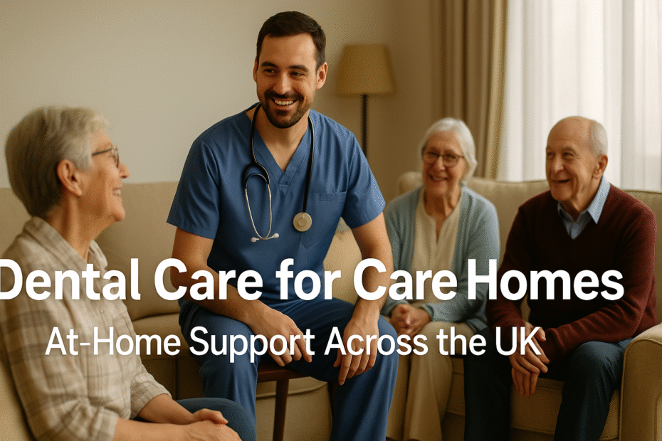 Dental Care for Care Homes At home support across the UK