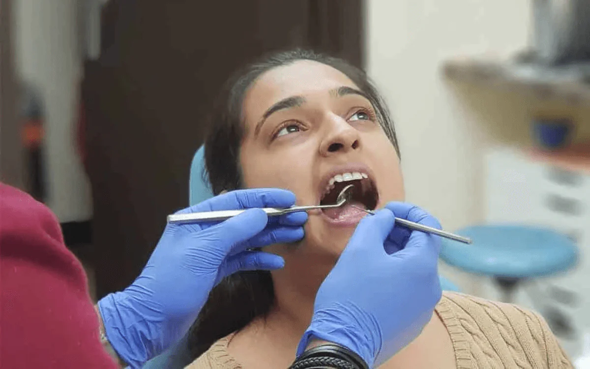 Emergency dental abscess and pain relief