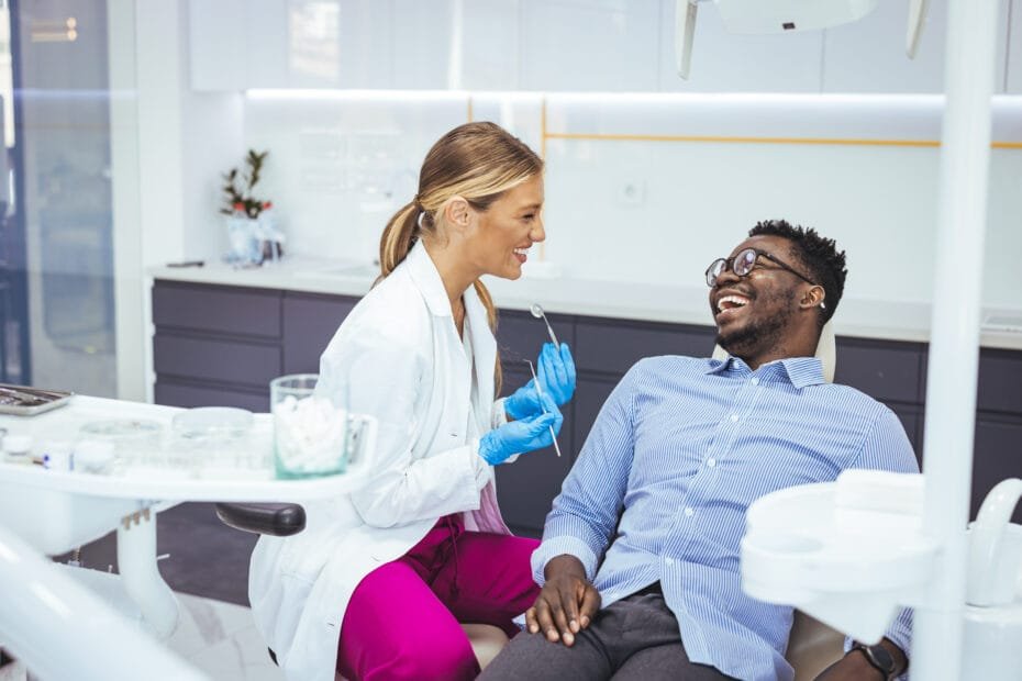 Home visit dentist appointment for a patient in Bristol